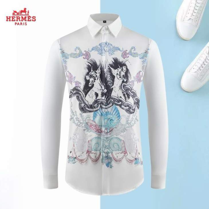 Picture of Hermes Shirt Long _SKUHermesM-3XL12yr3126502